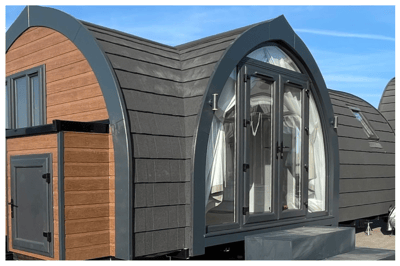 Brecon Glamping Pod Side Entry Sleeps 2